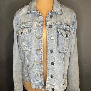 Kut from the Kloth Light Blue Jean Jacket
